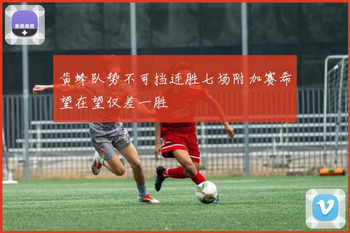 黄蜂队势不可挡连胜七场附加赛希望在望仅差一胜